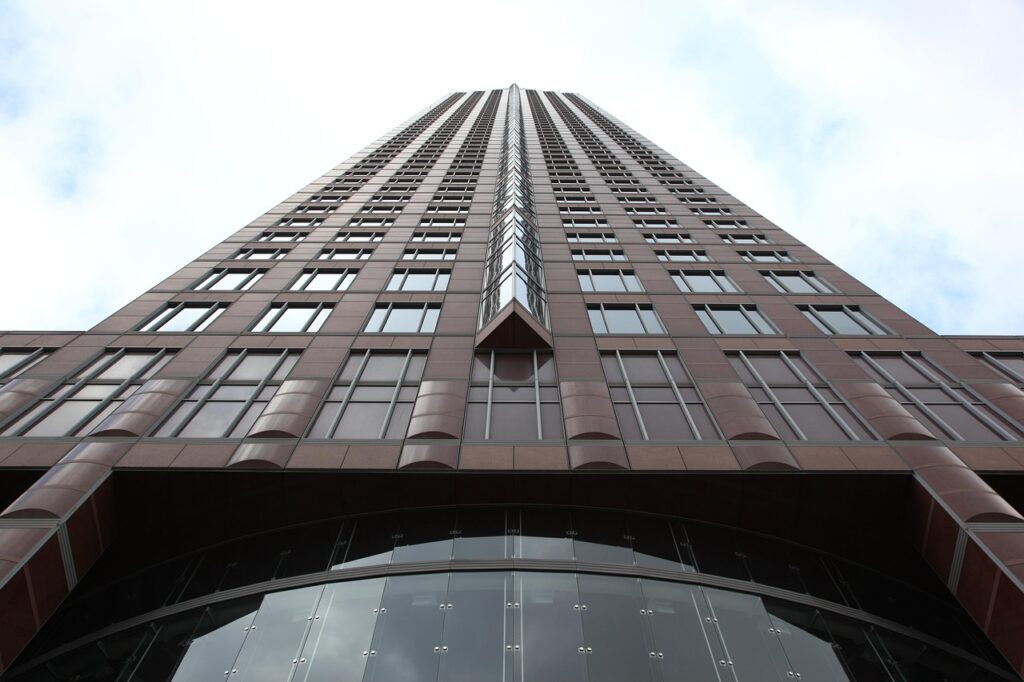 architecture, heaven, city, building, modern, frankfurt, messeturm