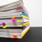 pile of books