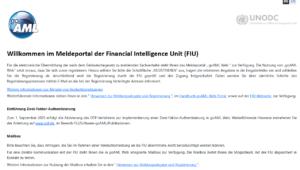 AMLA konsultiert einheitliches Format für Verdachtsmeldungen