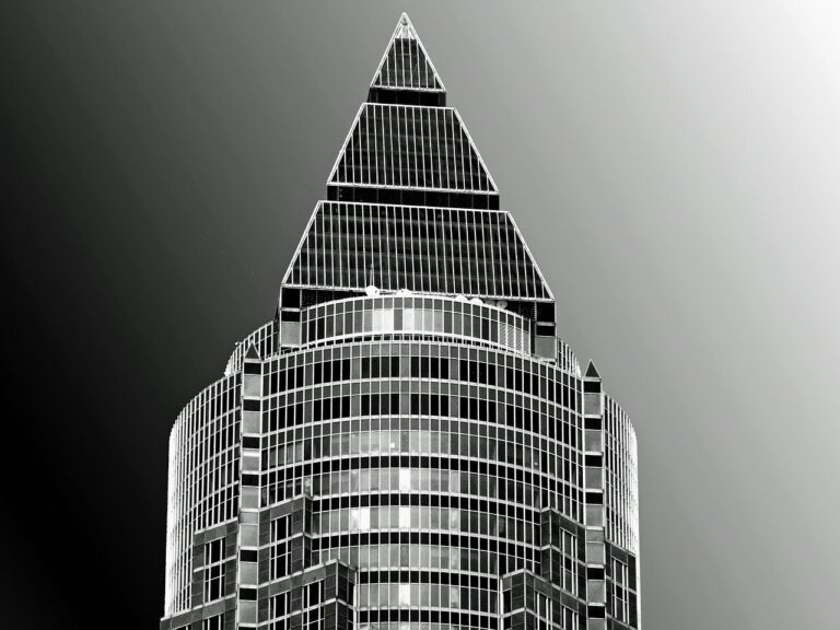 landmark, messeturm, frankfurt, skyscraper, office skyscraper, facade, building, window, architecture, city, ai generated